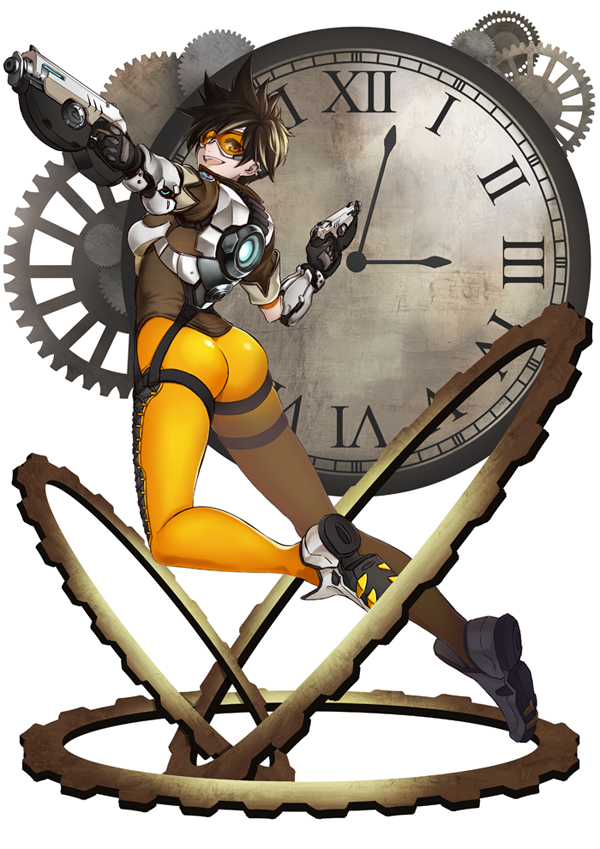 OVERWATCH GIRL FA SET 02 Tracer