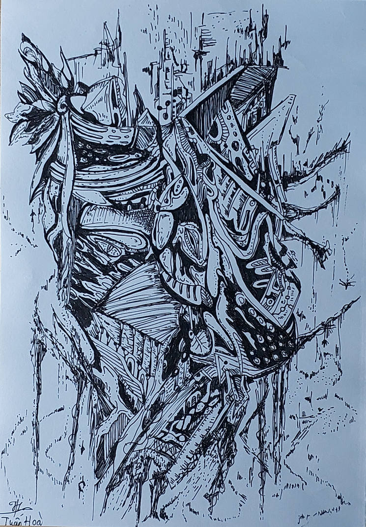 Freestyle drawing. by KingOfBlackCoffin on DeviantArt