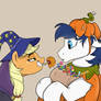 ' Caring is sharing, pumpkin.