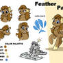 Reference art - Feather Paw