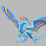 CO: Rainbow Dash as SkyWing dragon