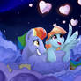 Hearts and Hooves Day : Cuddle clouds