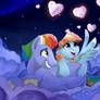 Hearts and Hooves Day : Cuddle clouds