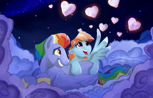 Hearts and Hooves Day : Cuddle clouds