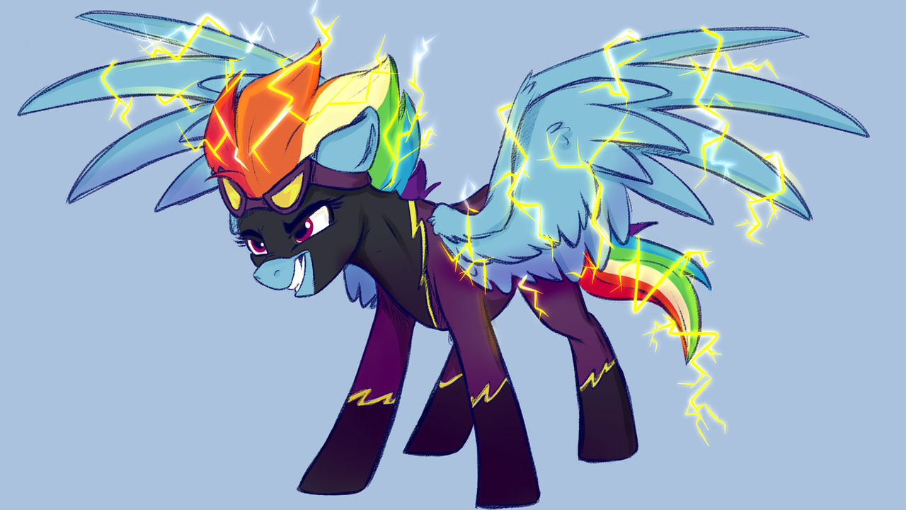 Rainbow Dash as Shadowbolt