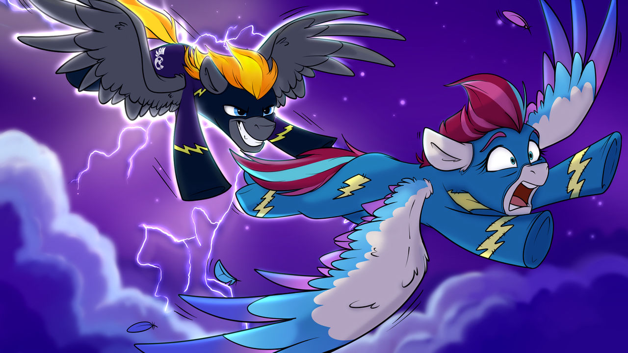 Fly faster Zipp! -Halloween YCH #1