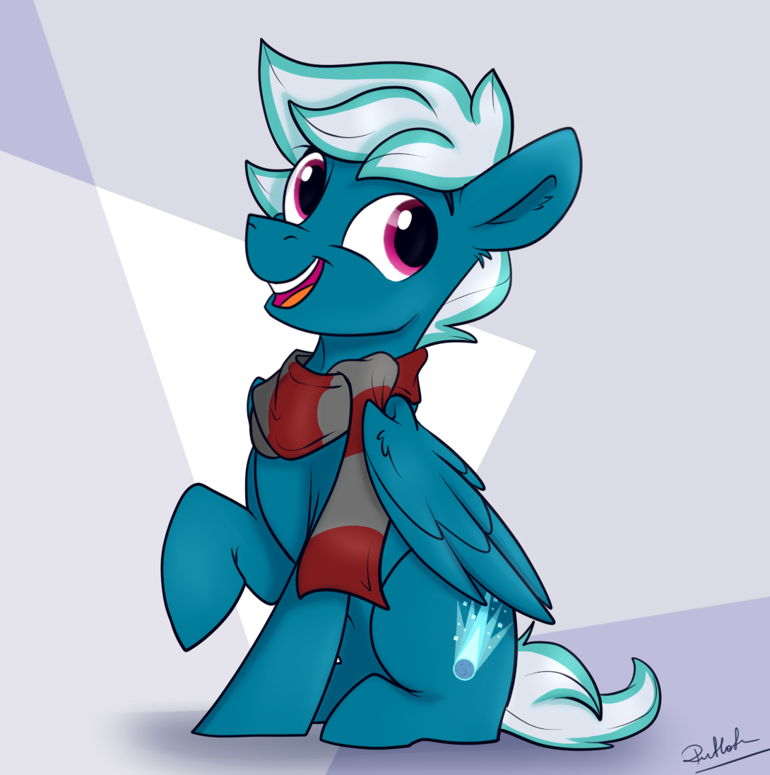 Fullbody YCH Cerulean Comet