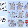 Sticker YCH Commission!