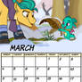 Calendar page! March