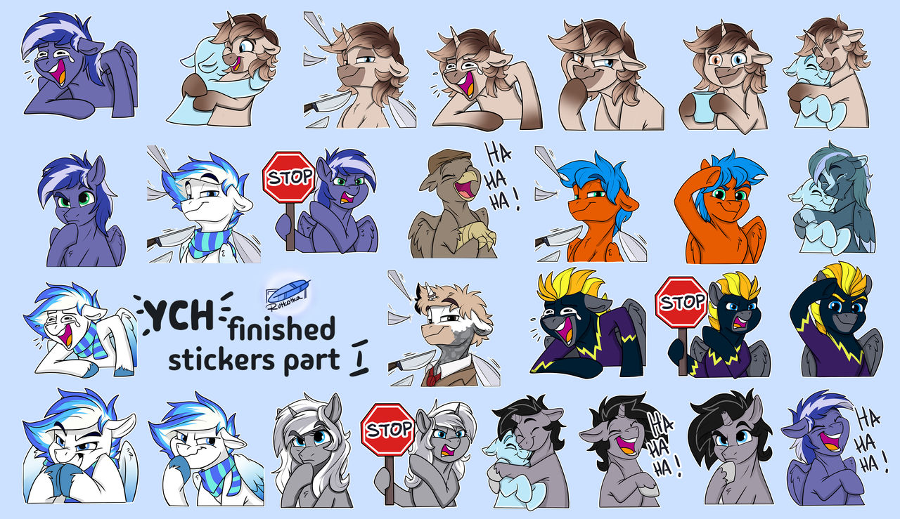 Sticky Sticker Deviantart First finished stickers by Rutkotka on DeviantArt