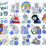 Sticker YCH part II