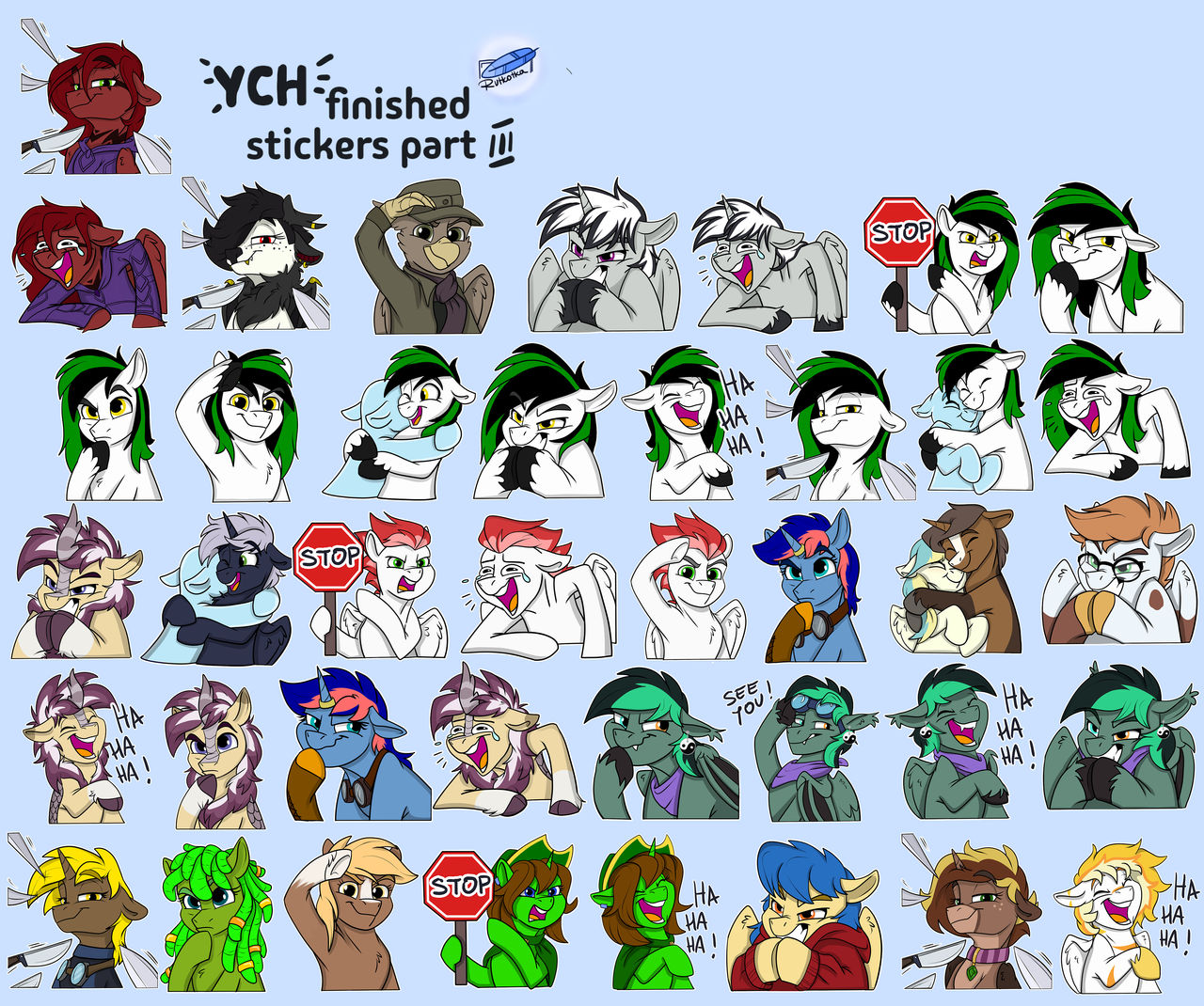 Finished Stickers :)