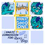Emoji commission for Roxky Blues