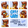 Finished Emojis for Pavlos