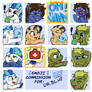 Emojis for dr. Blue