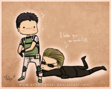 ChrisxWesker_Chibis xD