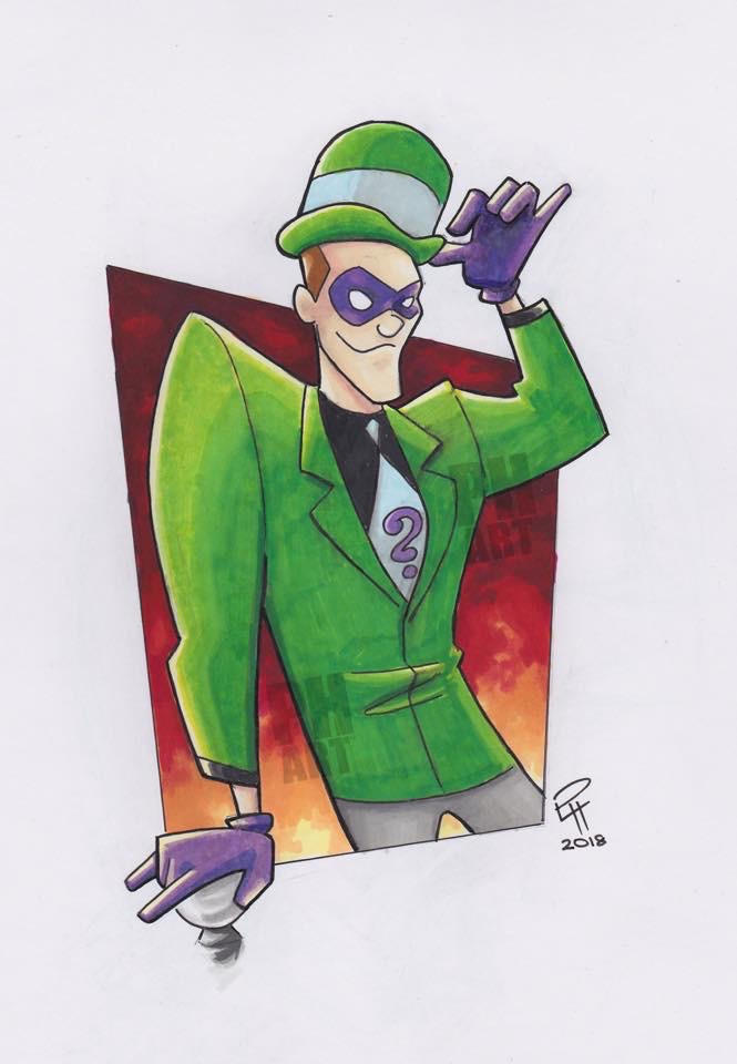 BTAS Riddler Commission by Pauljhill on DeviantArt