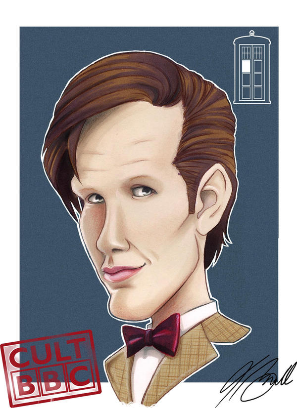 The Doctor caricature