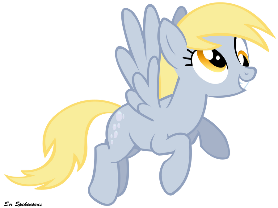 Derpy Hooves in cloudsdale