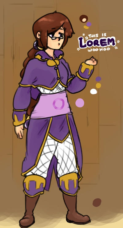this is Lorem by vanBOOP on DeviantArt