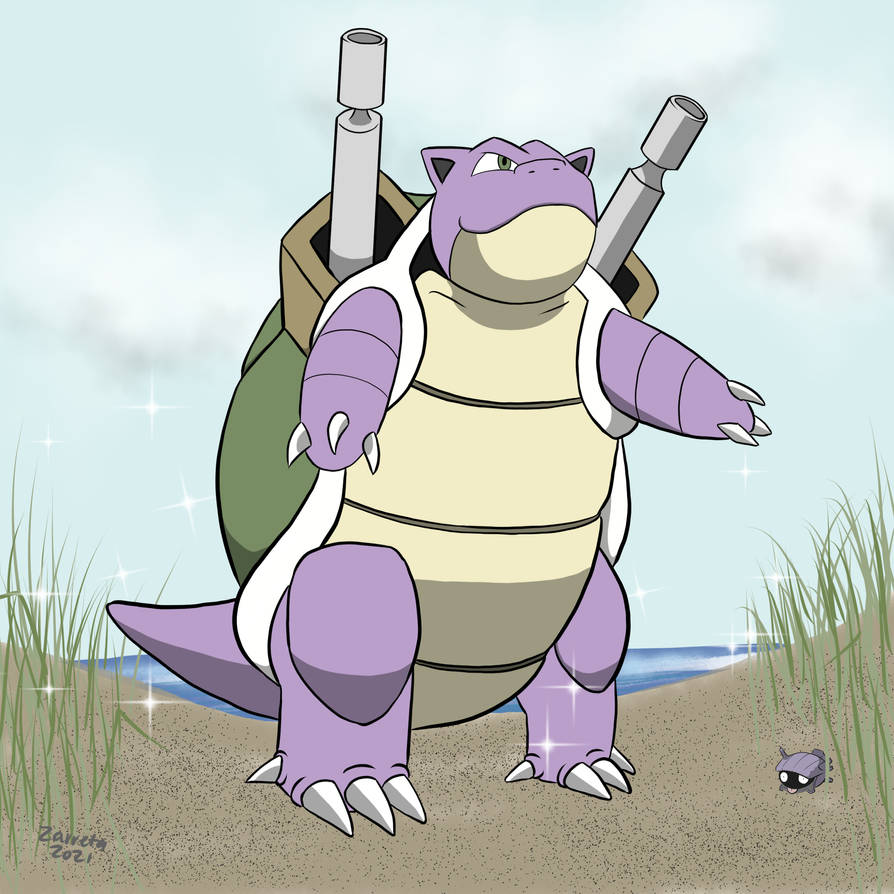 Blastoise by ZarArtistic on DeviantArt