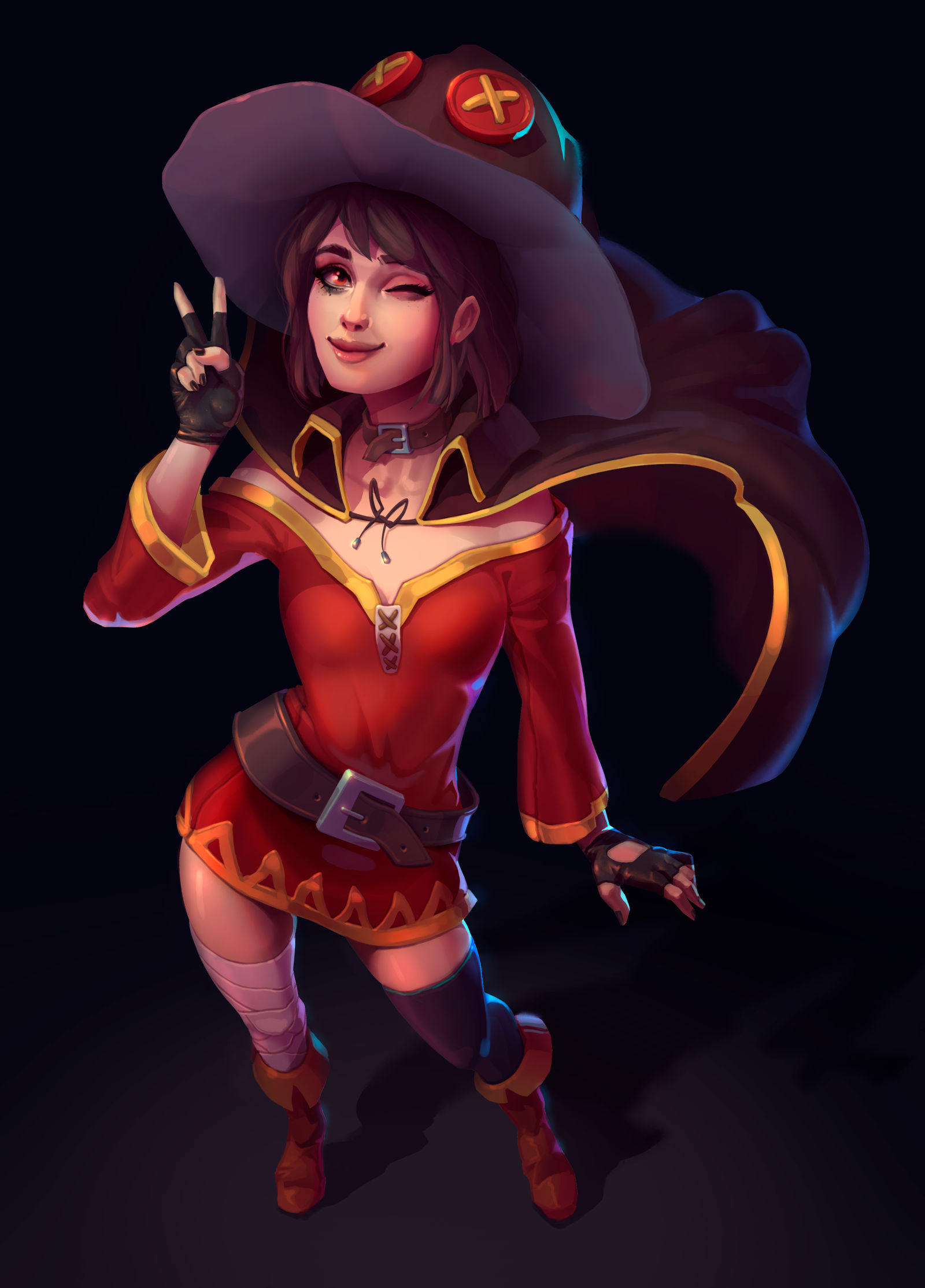 Megumin by SageEVi on DeviantArt