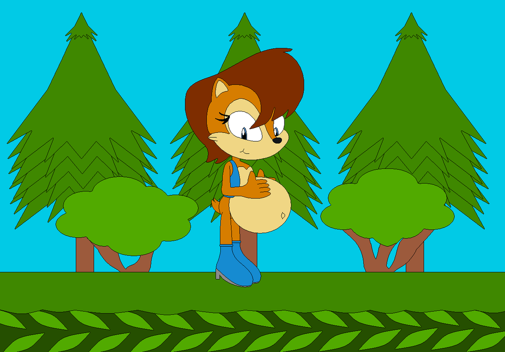 Pregnant Sally Acorn My First Pregnancy Pic By Nicolol881 On DeviantArt.