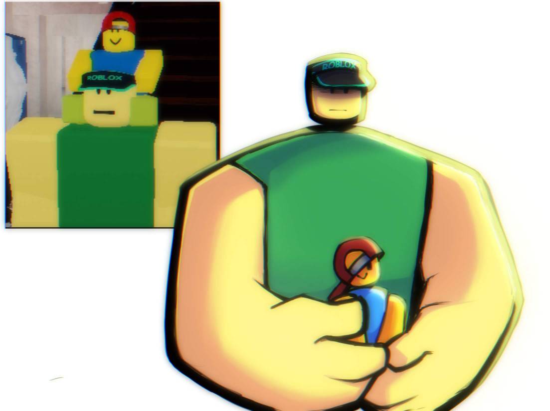 buff cashier and baby player remake by LillytheFennec on DeviantArt