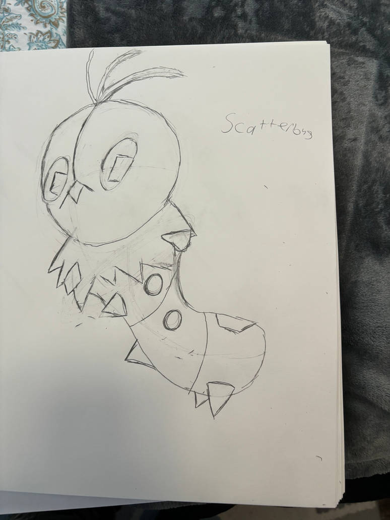 Scatterbug Drawing by Jetvssam5 on DeviantArt