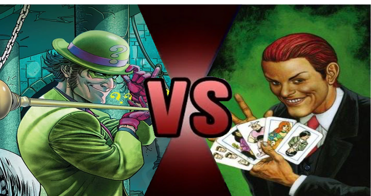 Riddler vs Arcade by Jetvssam5 on DeviantArt