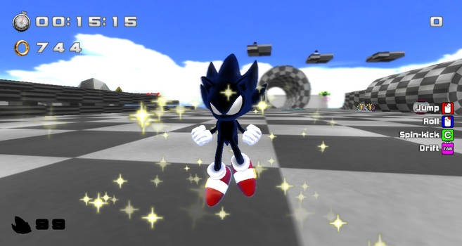 Dark Sonic [Sonic the Hedgehog Forever] [Mods]