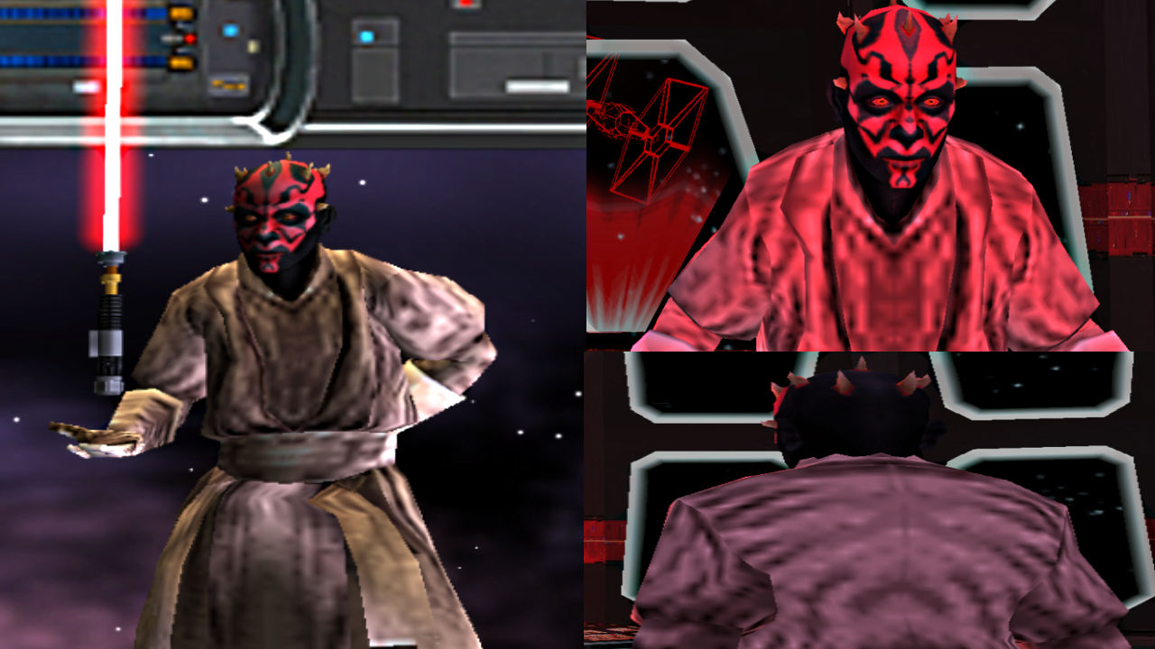 Jedi Darth Maul for The Unleashed PSP by Datmentalgamer on