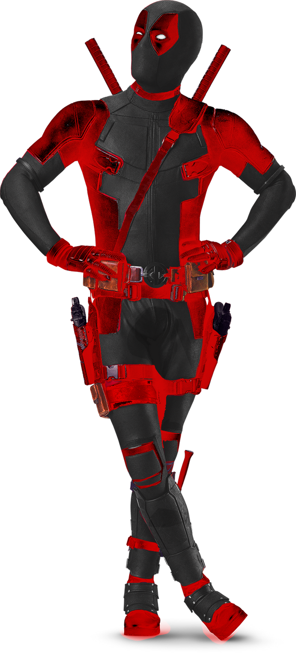 Deadpool Invert Color Deadpool Inverted Colors