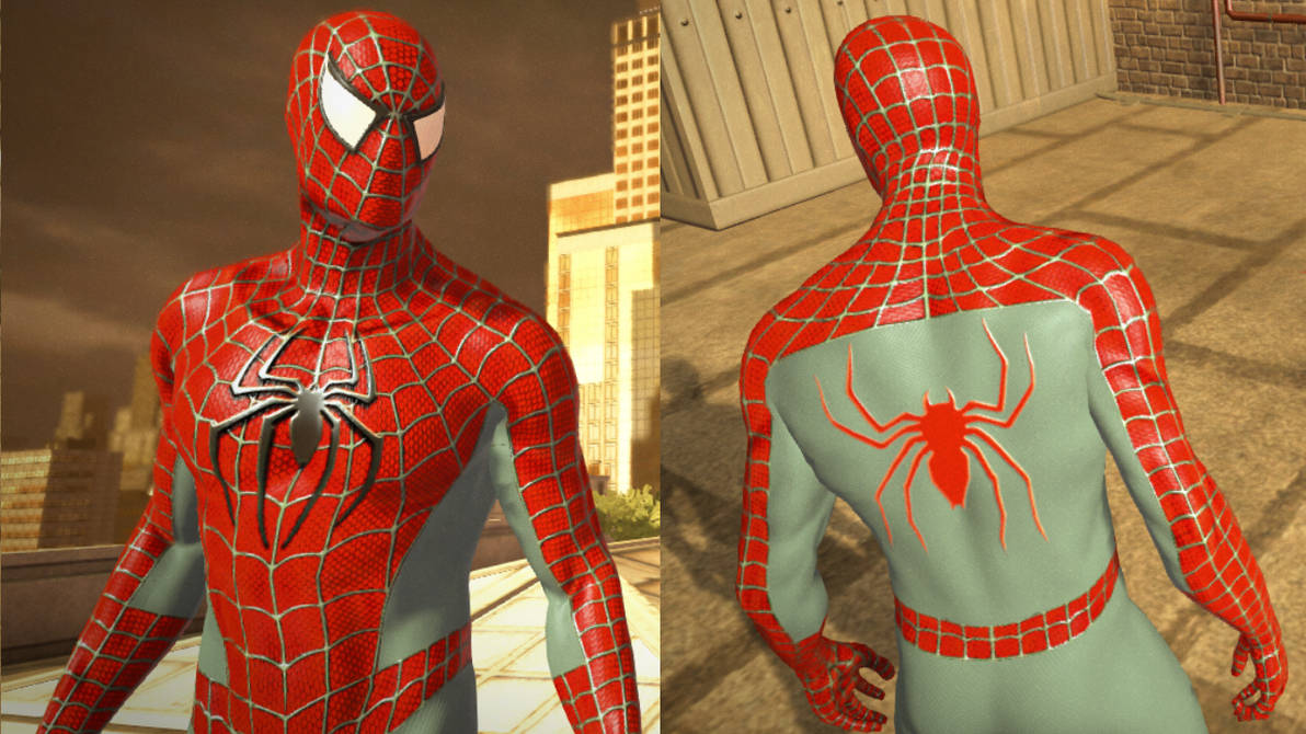 Spider-man Raimi Suit [The Amazing Spider-man Mobile] [Mods]