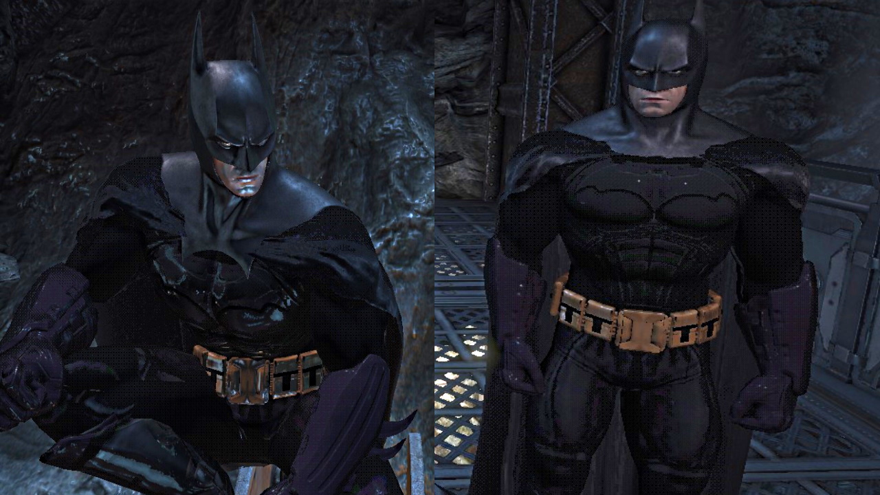 Batman Begins custom skin for Arkham Origins