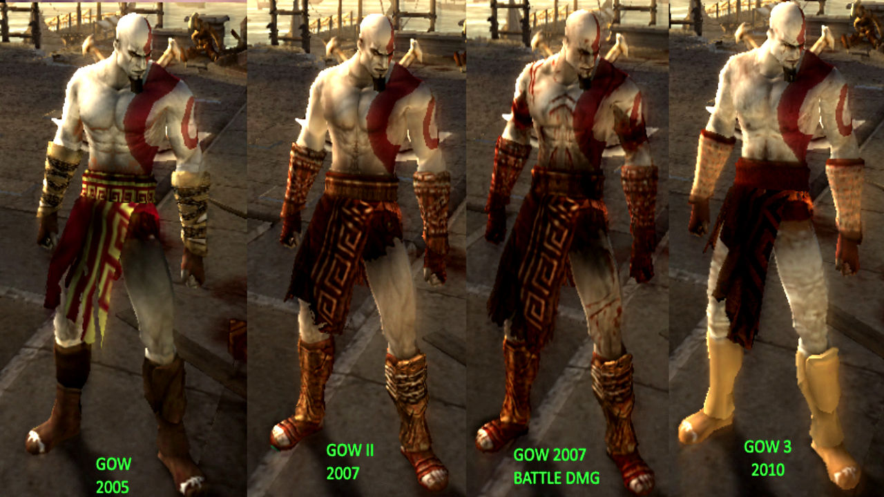 God Of War: Ghost Of Sparta HD Texture Pack