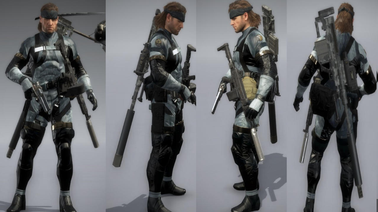 Solid Snake Rip MGSV - MGS2 Solid Snake Mod by Datmentalgamer on DeviantArt