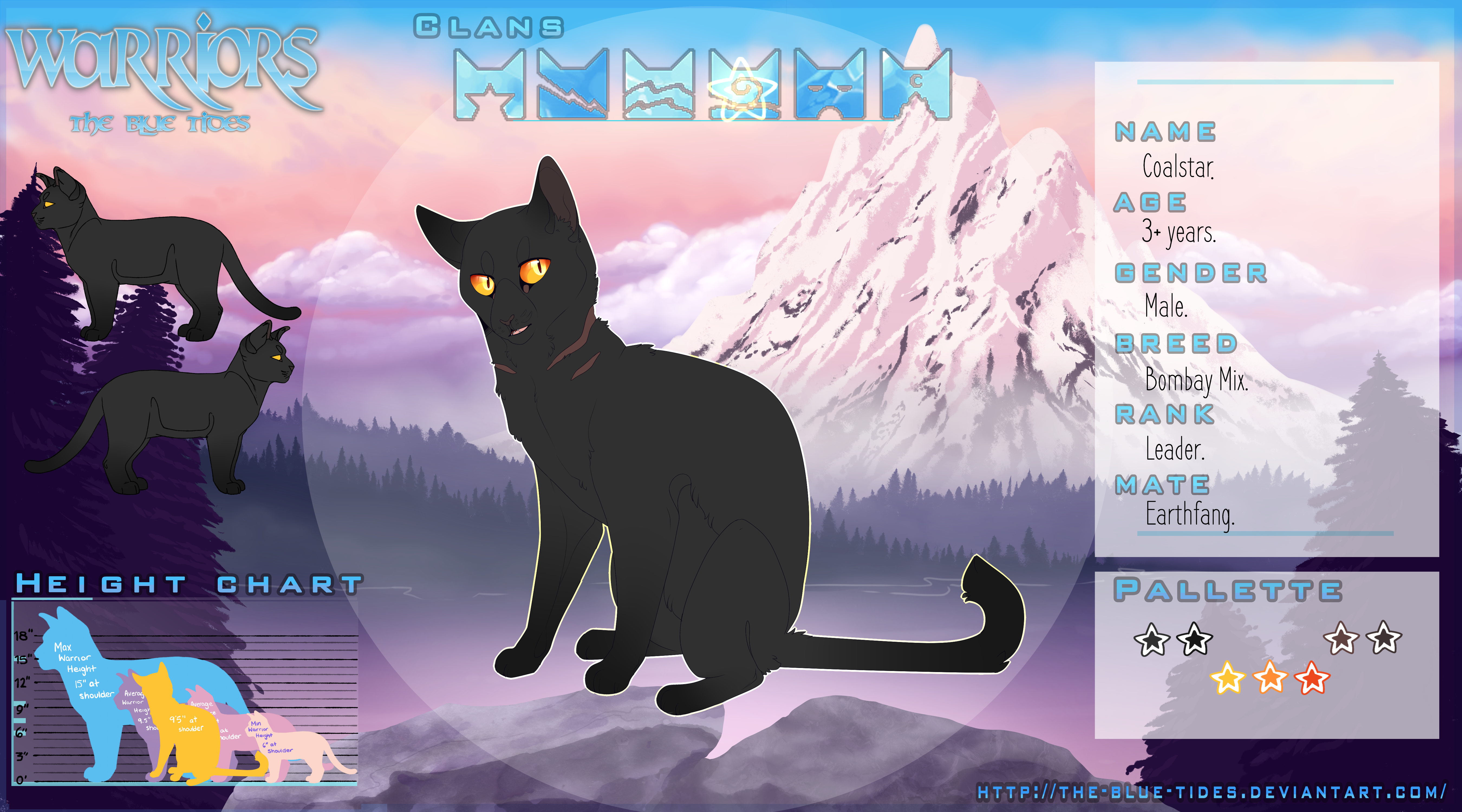 The-Blue-Tides | Coalstar | WindClan Leader