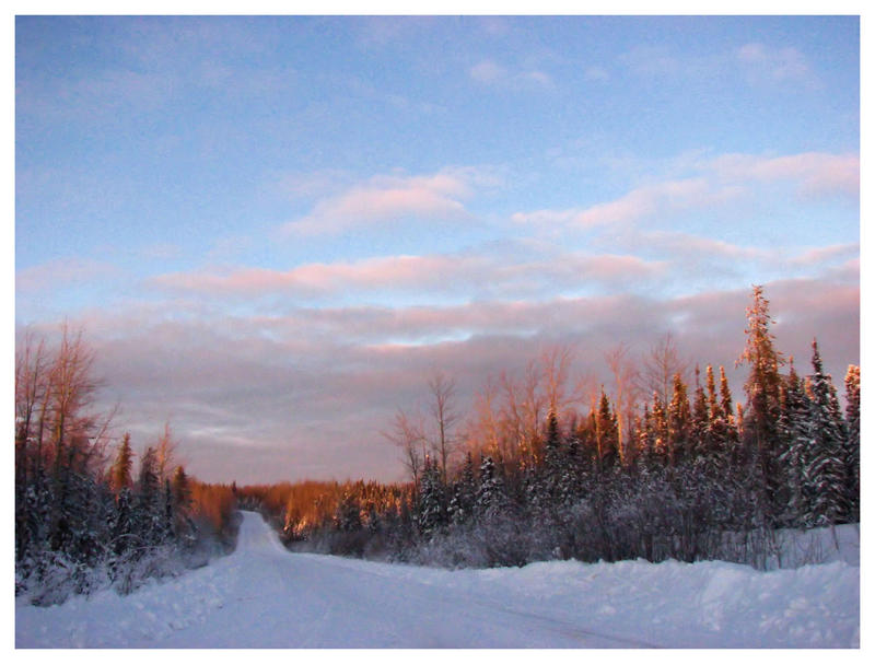 Road from Stony Mountain