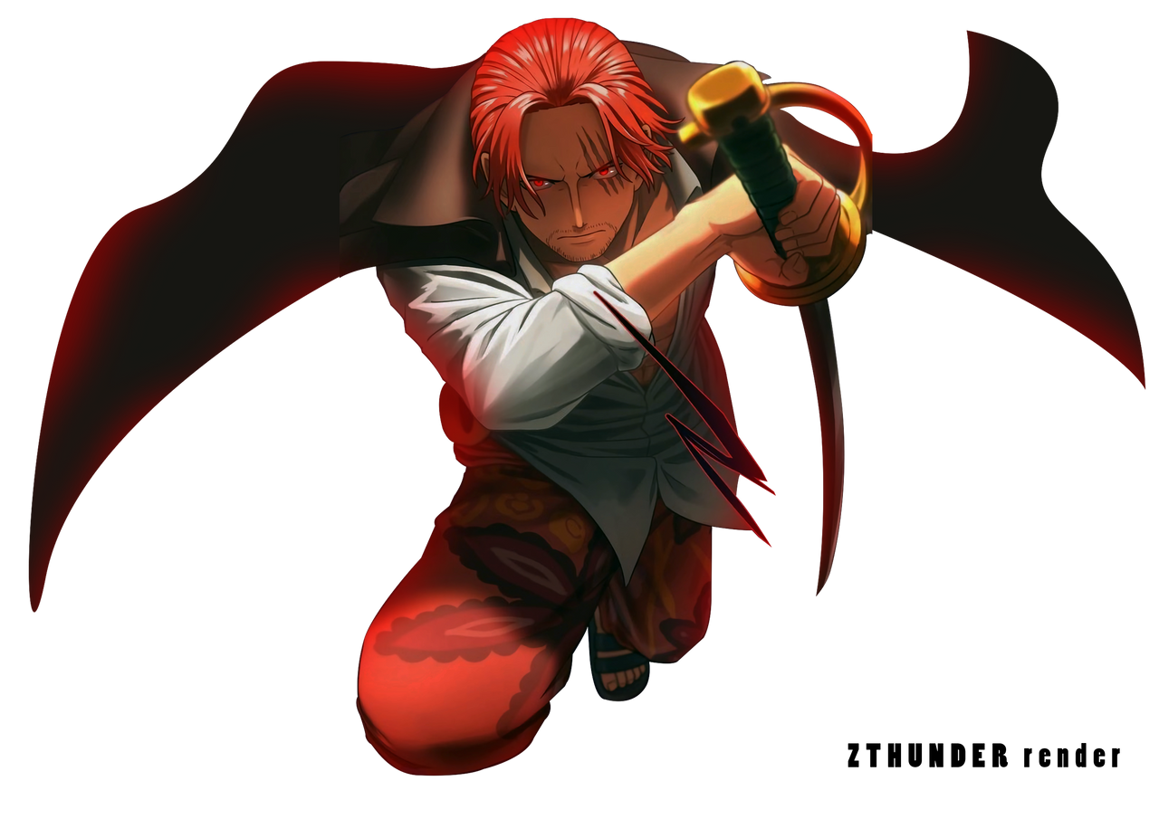 Shanks render by zthunderedmm on DeviantArt