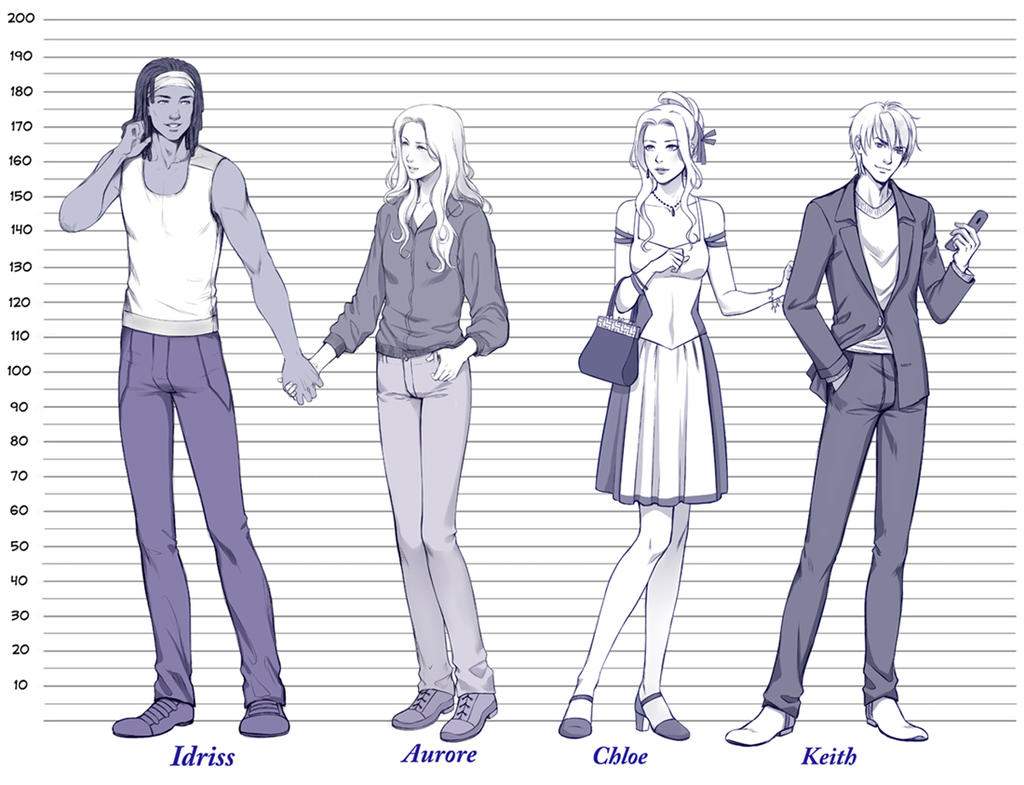 Commission Height Chart .2. by alexielaart on DeviantArt