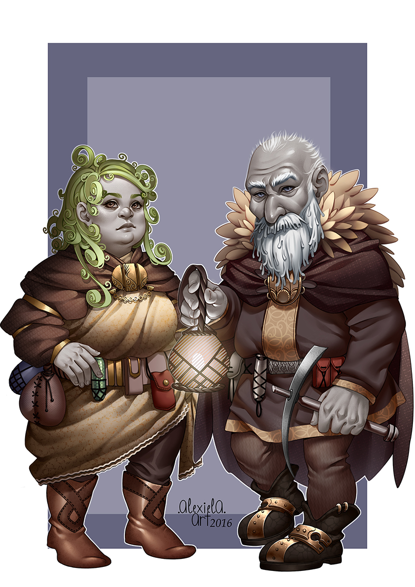 Commission: Coal Dwarves