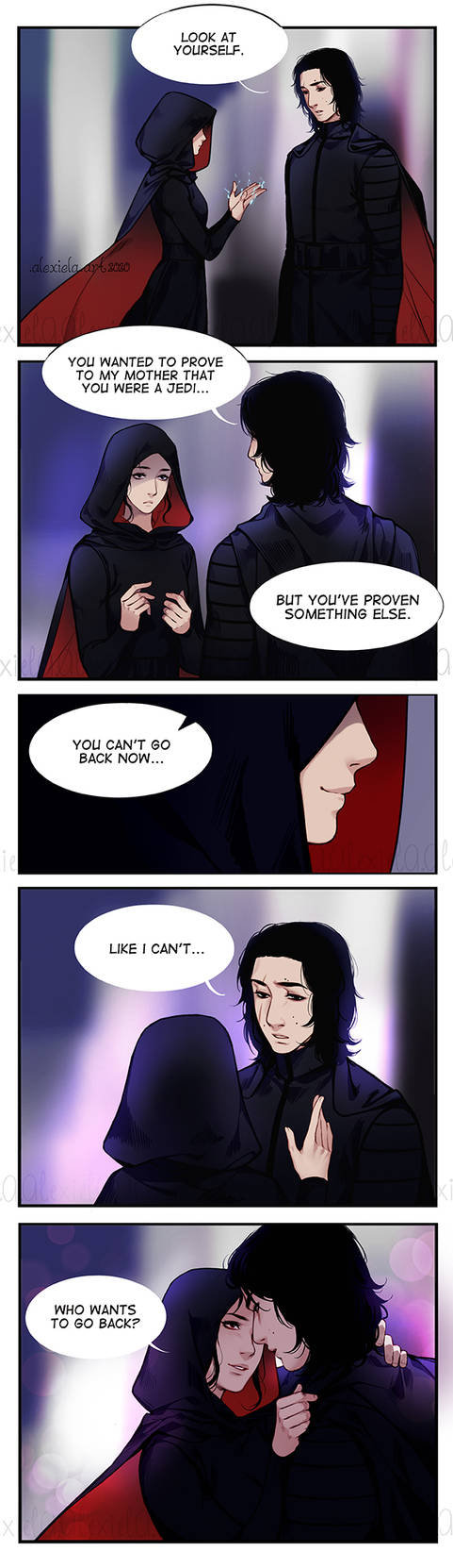 Dark Reylo by alexiela-art on DeviantArt