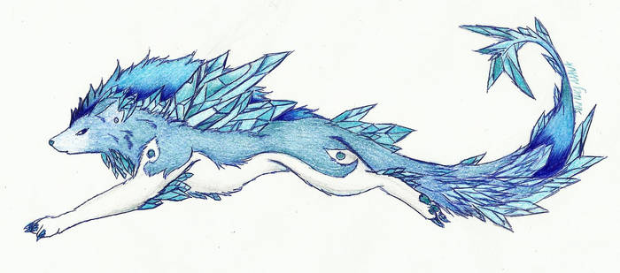 Ice Crystal wolf