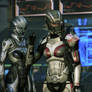 Female Shepard, Liara and Tali