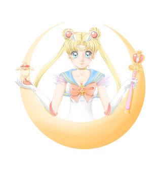 Super Sailor Moon - Cresent Moon