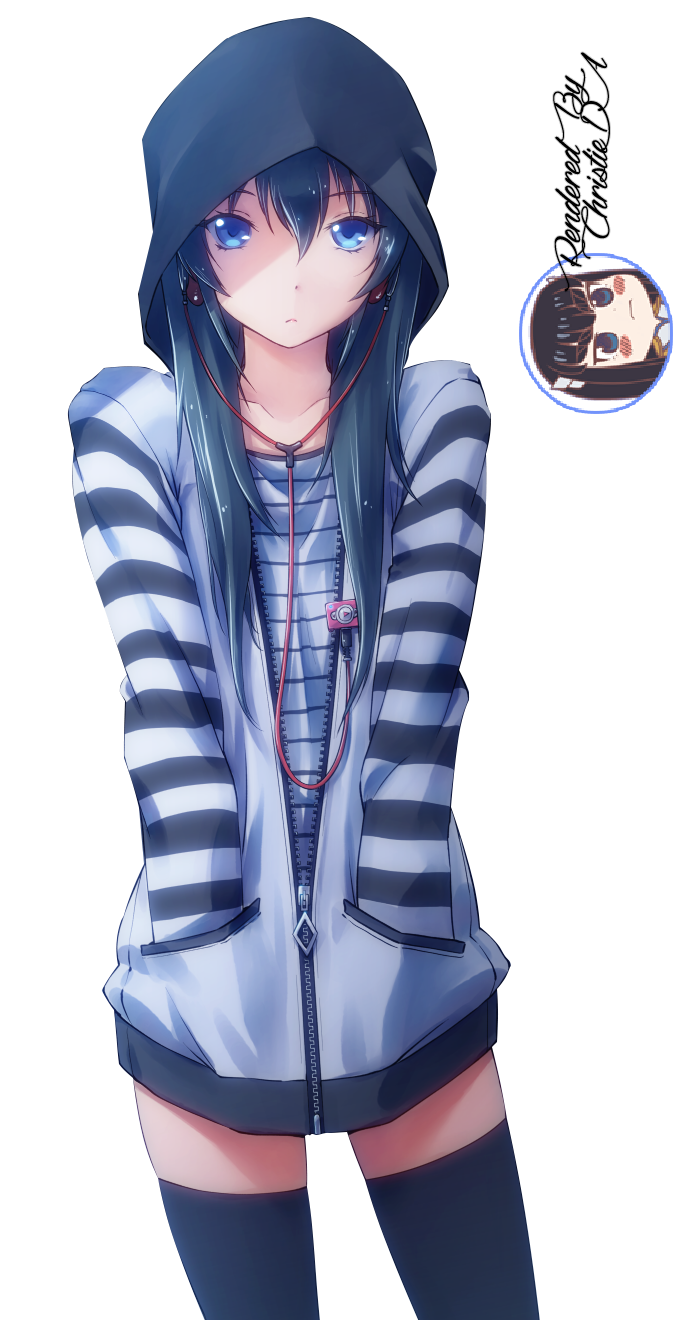 Kawaii Anime Girl Render by ChristieDA on DeviantArt