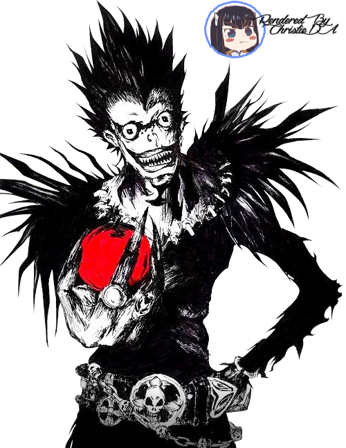 Ryuk Shinigami Render by ChristieDA on DeviantArt