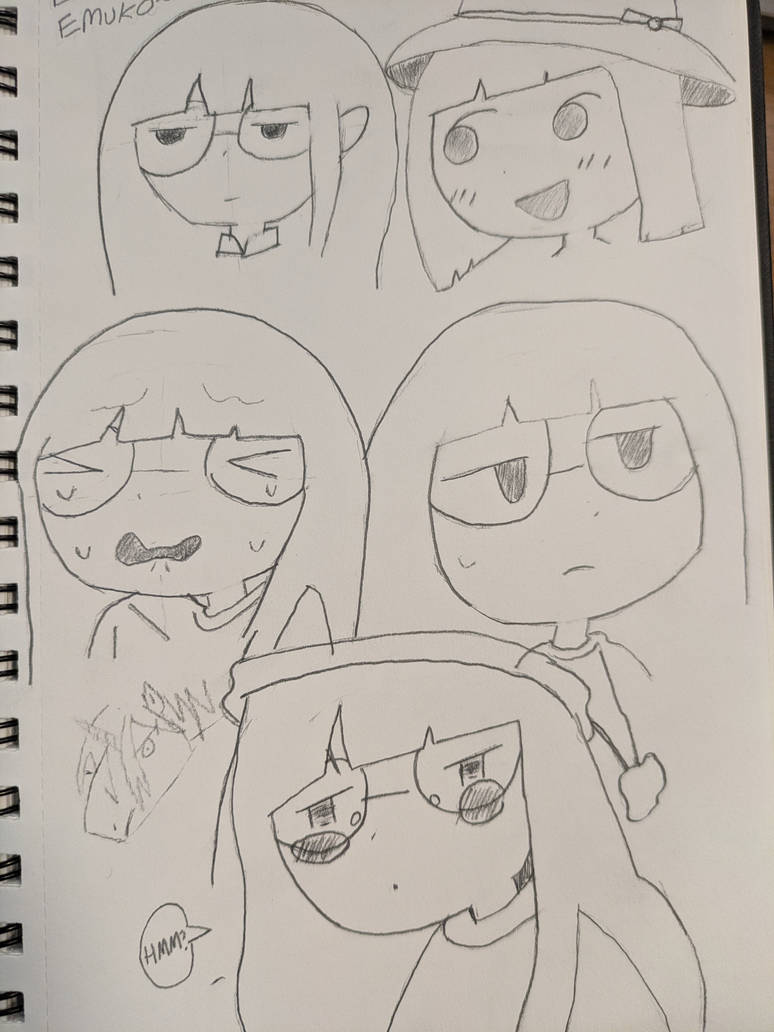 Doodles of Emuko- chan from unicorns aren't horny by TokyoExodia on ...