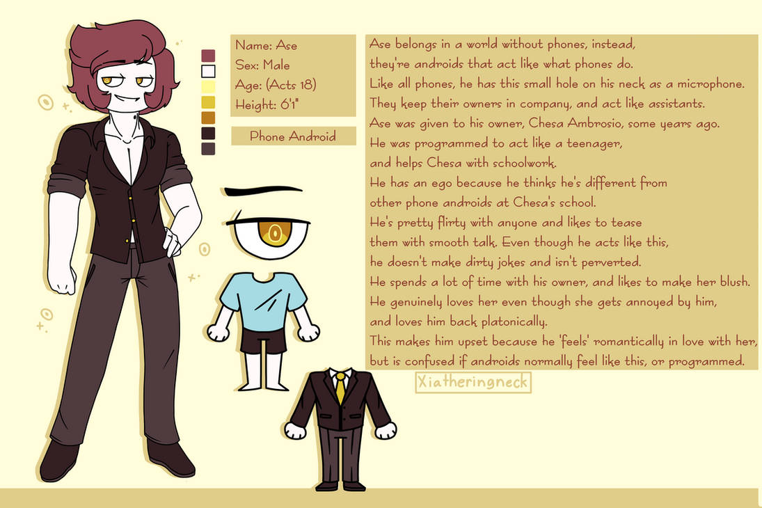 Ase Reference Sheet by Xiatheringneck on DeviantArt